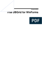 WinForms TrueDBGrid