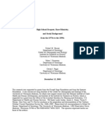 High School Dropout, Race-Ethnicity, and Social Background From The 1970s To The 1990s