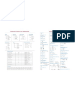 Selected Key Equations Conversion Factors and Relationships: (Linearized Form)