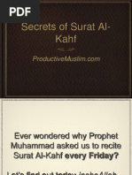 Secrets of Surat Al Kahf