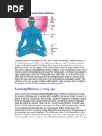 Effect of Saptaswaras and Chakra Meditation