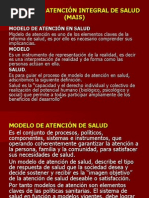 Modelo de Atención de Salud (Mais)