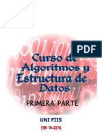 Curso de Algoritmos y Estructura de Datos - Fiis - Uni