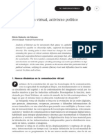 Comunicacion Virtual Activismo Politico y Ciudadania - de - MORAES - Denis - Robertopdf