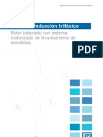 WEG Sistema Motorizado de Levantamiento de Las Escobillas 640 Catalogo Espanol