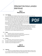 Asuhan Keperawatan Pada Lansia Dengan Hipertensi