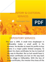 Depository and Custodial Services