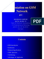 Presentation On GSM Network