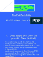 Flat Earth Bible 05 of 10 - Sheol - Land of The Dead