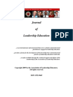 Journal of Leadership Education