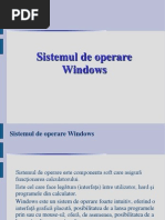 Sistemul de Operare Windows