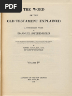 Em Swedenborg THE WORD EXPLAINED Volume IV EXODUS I XXII Numbers 3194 4558 ANC Bryn Athyn PA 1936