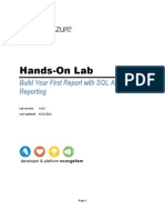 Hands-On Lab: Build Your First Report With SQL Azure Reporting