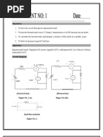 Experiment No 1 Final