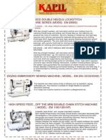 Double Needle Lockstitch