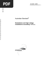 As 2067-2008 Substations and High Voltage Installations Exceeding 1 KV A.C.