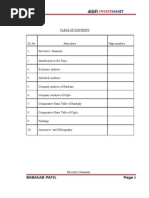 Ratio Analysis at Il&Fs Invest Smart Mba Project Finance