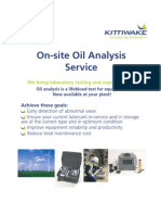 On-Site Oil Analysis Service