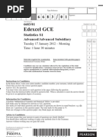 S1 January 2012 Question Paper