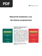 Manual de Instalación y Uso Del Sistema Computacional Pruebas CL-PT