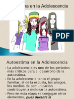 Autoestima en La Adolescencia