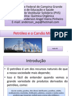 Aula 05 Petróleo e Carvão Mineral