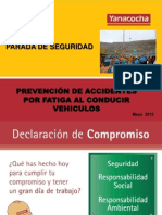 Presentacion Parada de Seguridad Mayo