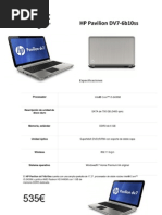 HP Pavilion DV7