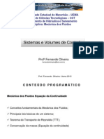 Sistema e Volume de Controle