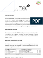 "Magic TOEIC": What Is TOEIC Test?