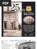 Lima Police Department 125th Anniversary