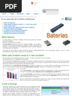 BatteryCare - de La Batería Portátil Adecuada Guía de Uso