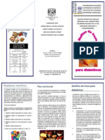 Triptico Diabetes Mellitus