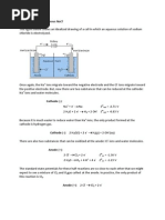 The Electrolysis