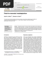 Fetal To Neonatal Transition Abnormalities PDF