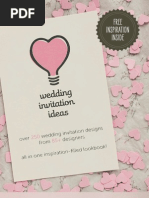 Wedding Invitation Ideas