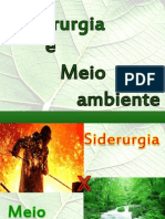 Trabalho Siderurgia Meio Ambiente