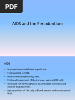 AIDS and Periodontium