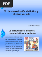 Clima y Comunicación en El Aula