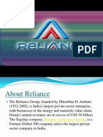 Reliance