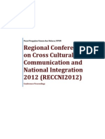 Conference Proceedings RECCNI2012