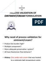 Process Validation of Ointment Creams 2