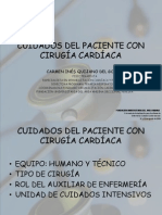 Cuidados Del Paciente Con Cirugia Cardiaca