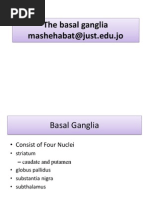 The Basal Ganglia Mashehabat@just - Edu.jo