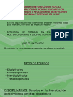 Definicion de Trabajo en Equipo Equipos Multidisciplinarios y Equipos Transdisciplinariosexposicion Lineamientos 1