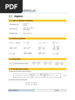 Handy Formulas 1