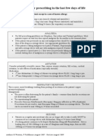 6616 - 09 - Policies (9) - Guidelines For Prescribing in The Last Few Days of Life