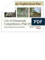 Central State Neighborhood Plan: City of Schenectady Comprehensive Plan 2020