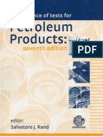 3572.manual On Significance of Tests For Petroleum Products by Salvatore J. Rand