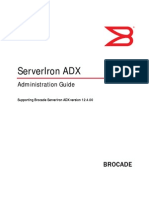 ServerIron 12400 AdminGuide